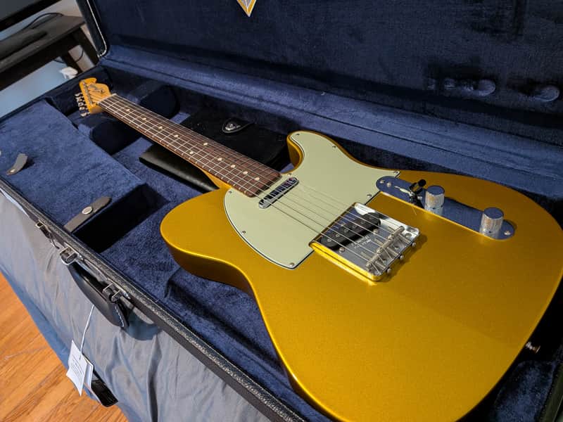 Fender Wildwood 10 59' Telecaster 2025 - Frost Gold NOS image 1