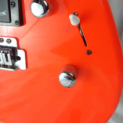 Charvette 100 by Charvel - 1990 Neon Orange image 8