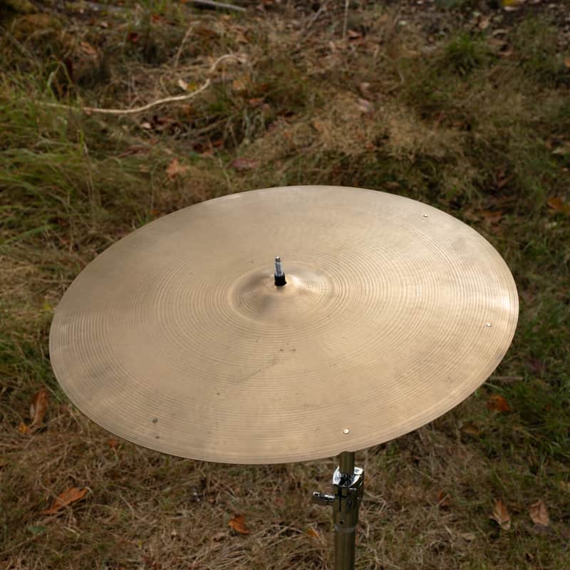 Zildjian 20" A '60s Stamp Ride Cymbal with 3 rivets image 1