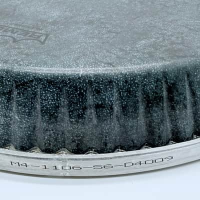 Remo Symmetry Skyndeep Conga Drumhead Black Calfskin Graphic 11.06" M4-1106-S6-D2009 image 2