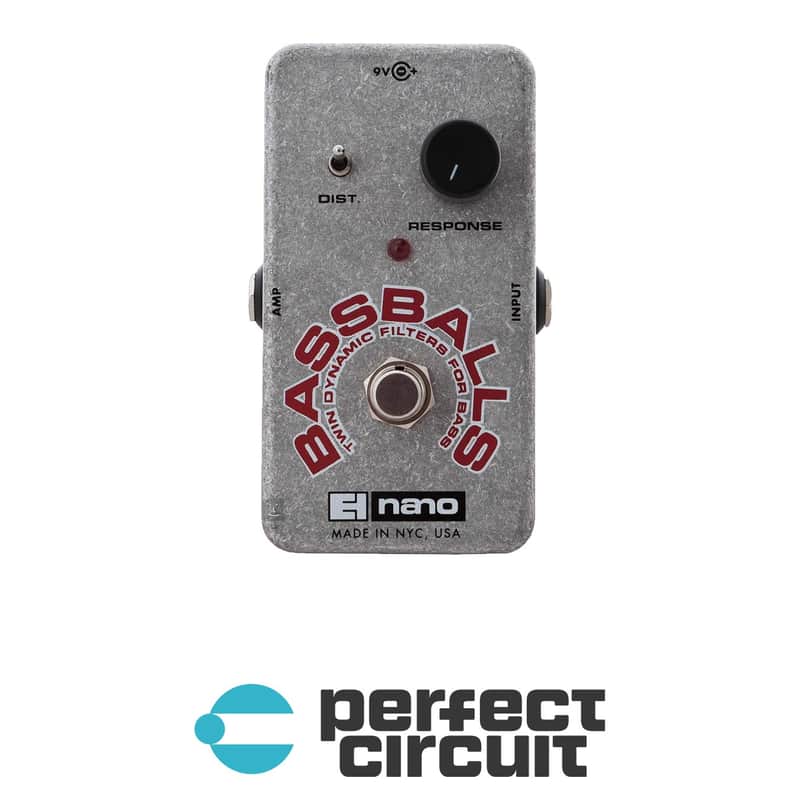 Electro-Harmonix BassBalls Twin Envelope Filter Pedal image 1