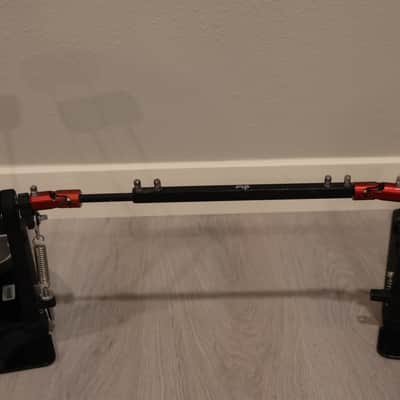 DW 3000 Series Double Bass Drum Pedal (DWCP3002), Dual Chain Turbo Drive, Excellent Condition image 2