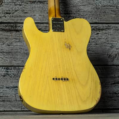 Fender Custom Shop F24 LTD Blackguard Telecaster Relic -  Faded Nocaster Blonde image 8