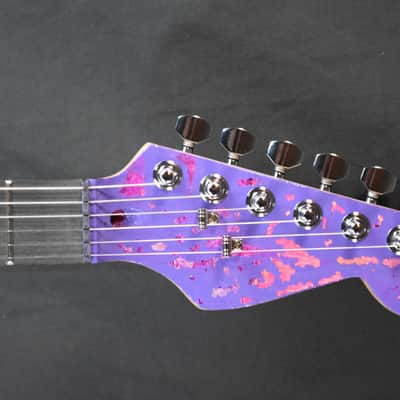 Stratocaster Grape Ape Purple Swirl SSS 5-Way Wilkinson 60's WVS Alnico 5 image 5