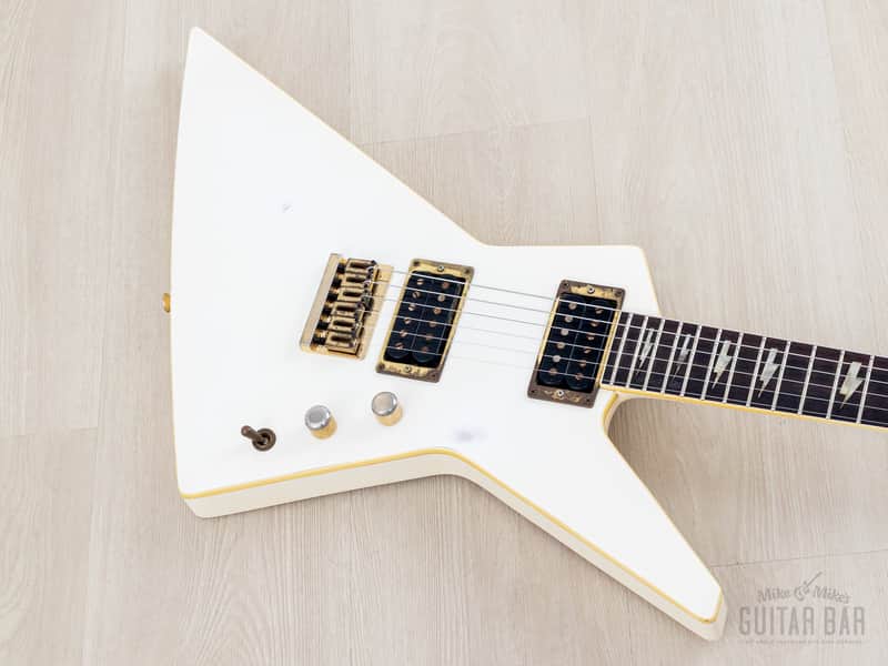 1985 Fernandes X-1 Neck Through Explorer Vintage Guitar | Reverb