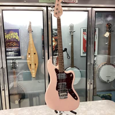 Squier Paranormal Rascal Bass HH 2023 - Present - Shell Pink image 1