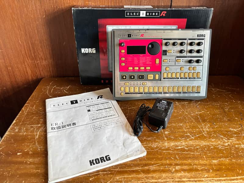 Korg ElecTribe R ER-1 ER1 RHYTHM Synthesizer w/ box, power supply image 1