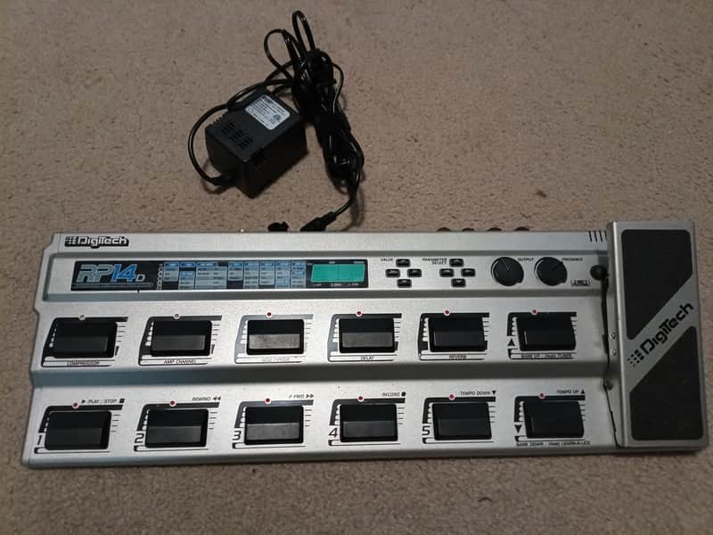 DigiTech RP14D Tube preamp effects unit 1999 image 1