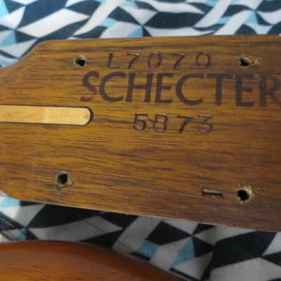 Schecter Dream Machine / Van Nuys Strat Lefty 79-83 natural image 12