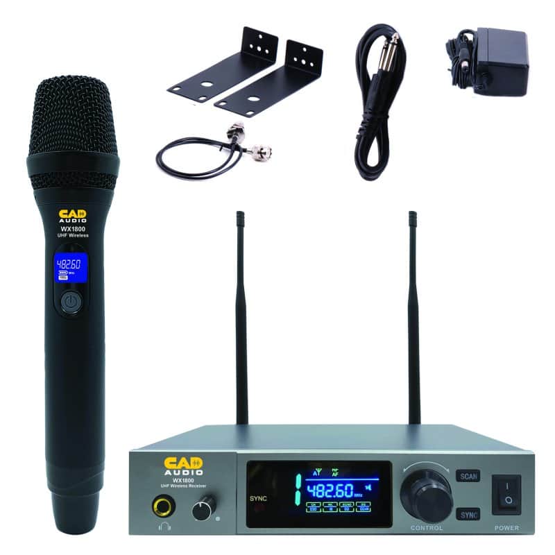 CAD WX1800HH | True Diversity Wireless Handheld Microphone System. New with Full Warranty! image 1