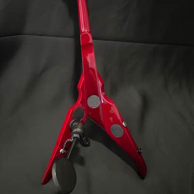 Wood 5 String Fretted Custom Viper - Custom Deep Red Pattern Finish image 10