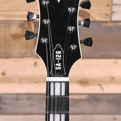 EVH SA-126 Special Semi-Hollow Guitar Transparent Purple w/ Case image 6