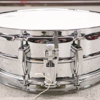 Ludwig 400 Supraphonic 5X14" Snare Drum Vintage 1970's image 4