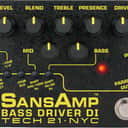 Tech 21 SansAmp Bass Driver DI/Preamp Bass Effects Pedal