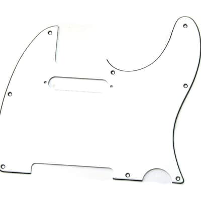 Genuine Fender American Standard Tele/Telecaster 8-Hole Pickguard - PARCHMENT image 1