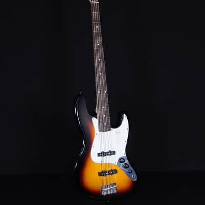 Fender Standard Jazz Bass, Laurel FB, 3-Color Sunburst image 8