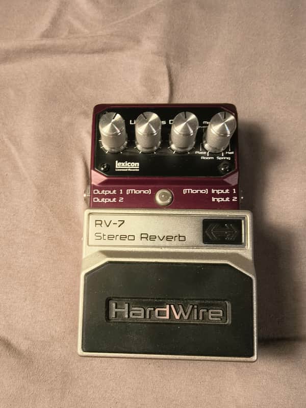 DigiTech Hardwire RV-7 Stereo Reverb