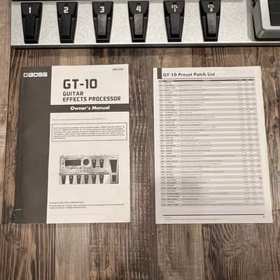Boss GT-10 Guitar Effects Processor image 12