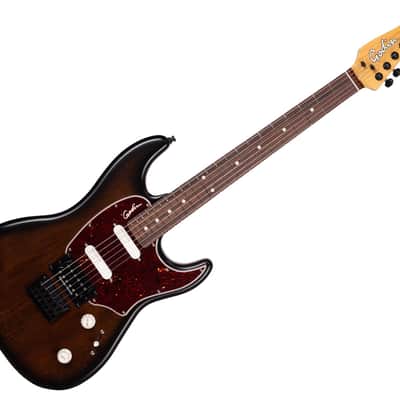 Godin Session RHT Pro Electric Guitar - Bourbon Burst image 3