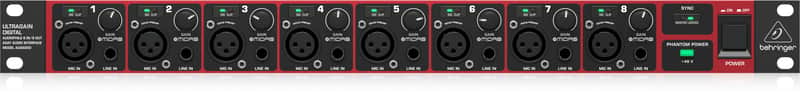 BEHRINGER ULTRAGAIN ADA8200 ADAT AUDIO INTERFACE : BRAND NEW :  [DETROIT MODULAR] image 1