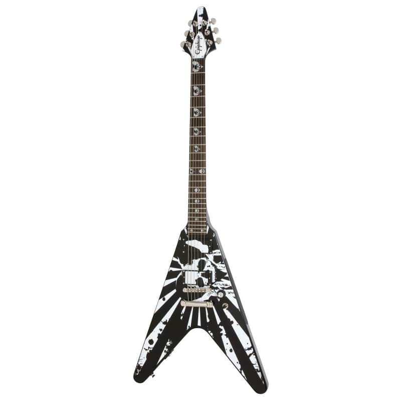 Epiphone Robb Flynn Signature Love / Death Baritone Flying V image 1