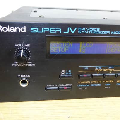 Roland JV-1080  Rack Mount Sound Module JP 64 Voice Synthesizer image 6