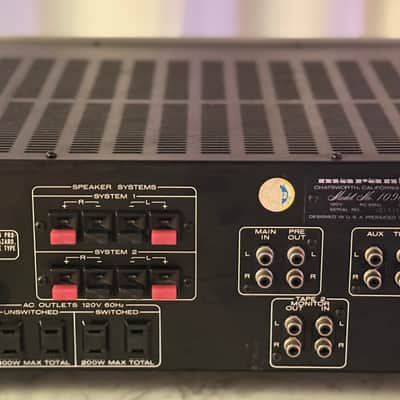🎶✨ Marantz Model 1090 Stereo Integrated Amplifier — Serviced, Cleaned, Ultrasonically Cleaned Knobs, Tested image 12
