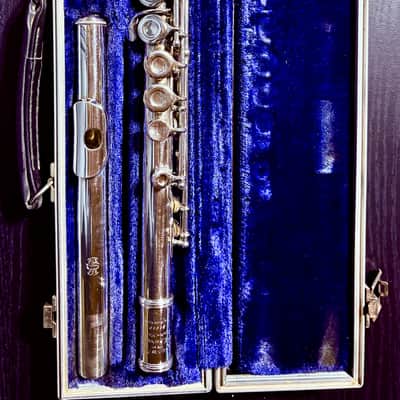 Haynes 28229 1955- Solid silver C foot closed hole handmade image 3