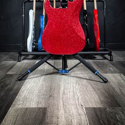 Squier Limited Edition Bullet Stratocaster SSS - Red Sparkle image 7