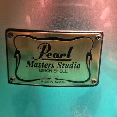 Pearl Masters Studio BRX 12" Rack Tom Platinum Mist #151 w/ Tom Arm image 2