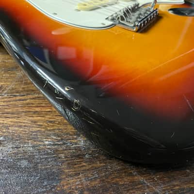 Fernandes The Revival Stratocaster Electric Guitar MIJ Japan Sunburst image 9