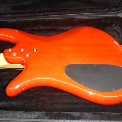 Spector Early Production Legend 4 Classic Soap Bar Humbuckers W/Case : Leveled Crowned & Dressed Frets 2003 - Trans Orange image 17