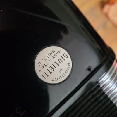 Giulietti S32 1950's Black Shiny image 6