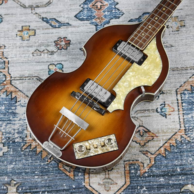 1965 Hofner 500/1 Violin Bass Sunburst image 1