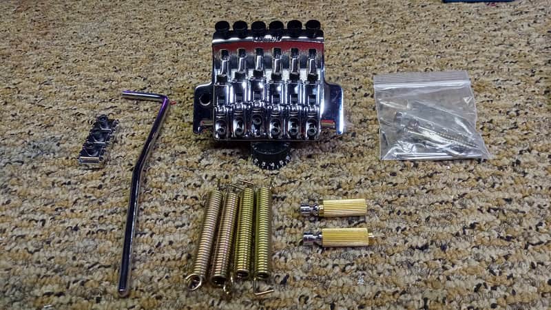 Ibanez EDGE III Tremolo System in Chrome with Hardware New Take Off zm image 1