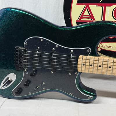 Fender Special Edition FSR Flip Flop Standard Stratocaster Guitar - upgraded! 2004 - Green-Blue image 2