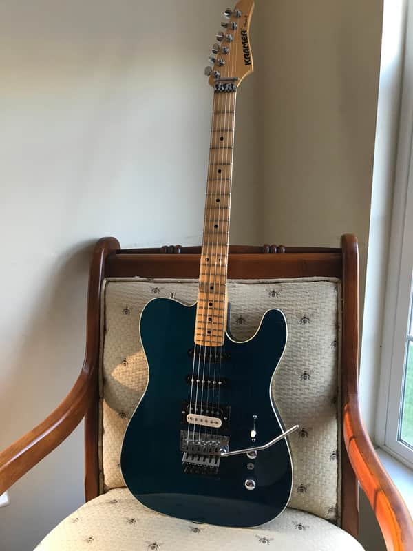 Kramer USA Classic III Telecaster 1980s Blue image 1