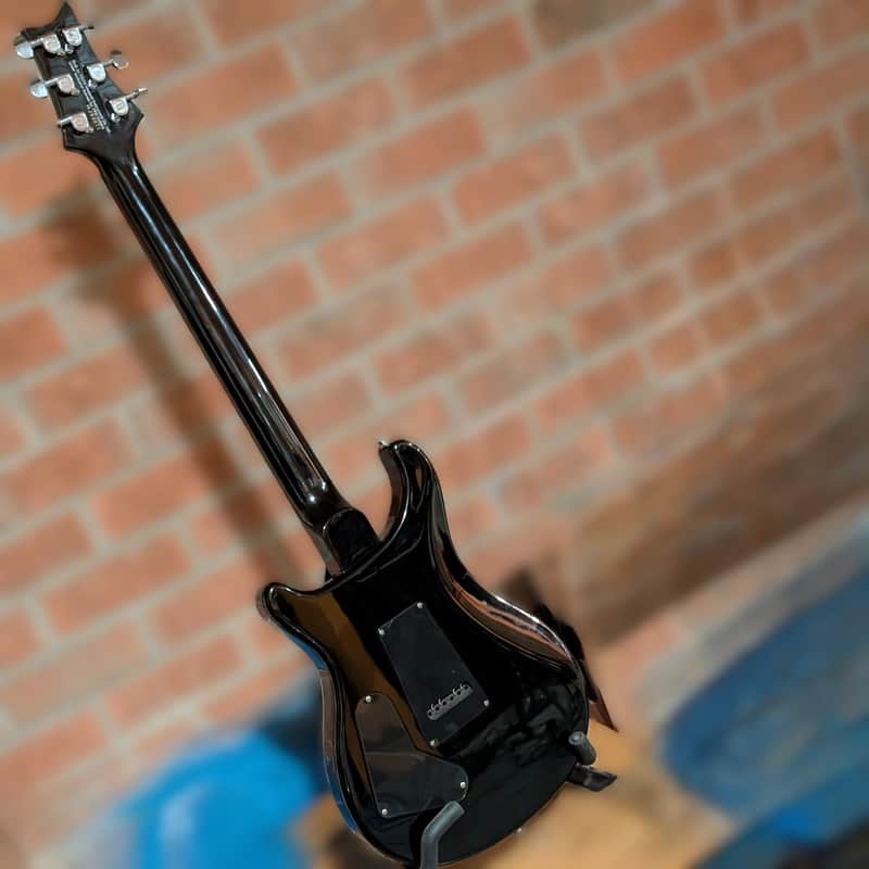 PRS SE Custom 24 2013 - Gray Black Flame top | Reverb