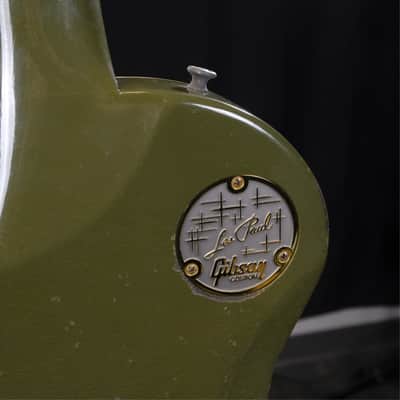 Gibson Custom Les Paul Axcess Custom Floyd Rose - Murphy Lab Heavy Aged Olive Drab image 11