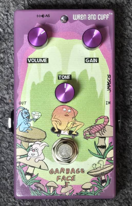 Wren and Cuff J Mascis Garbage Face Jr 2022 - Present - Pink / Green image 1