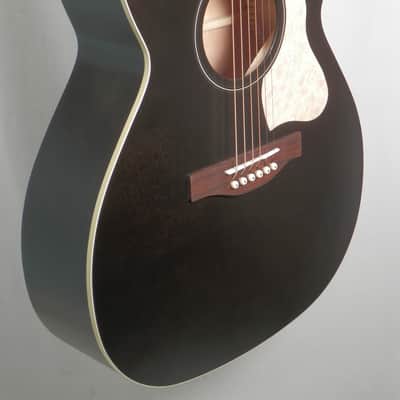 Art & Lutherie Legacy Faded Black Concert Hall Acoustic Guitar Solid Cedar Top (Model # 045563) image 1