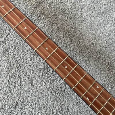 Luna 4 String Acoustic Electric Bass, Spruce Top Body, Mahogany Neck, Rosewood Fingerboard image 14