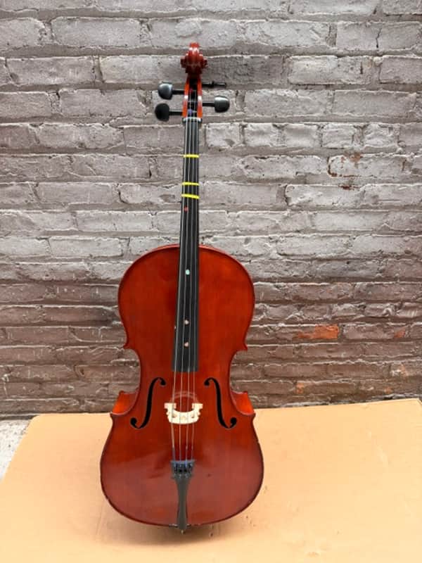 Artisan Strings Model 60 2007 S#5423 3/4 Cello Repairable Hairline Crack image 1
