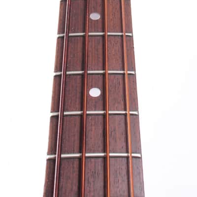 1981 Epiphone Scroll Bass black image 4