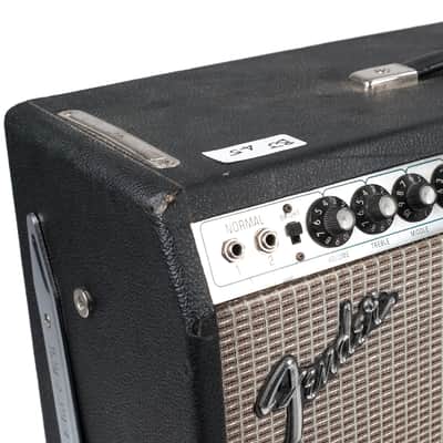 Fender 1976 Silverface Twin Reverb Owned By Billie Joe Armstrong Of Green Day image 6