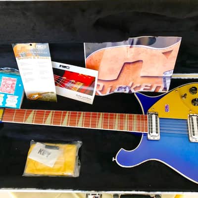 Rickenbacker 660-12 2007 Blue Burst image 2