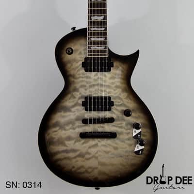 ESP LTD EC-1000T Electric Guitar - Charcoal Burst image 16