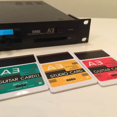 Korg A3 Guitar Multi-Effects Processor with 3 Expansion cards image 5