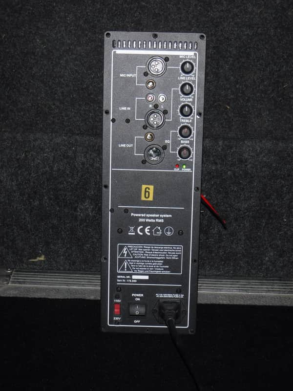 Grundorf GAD. 200 WATT RMS. Replacement Amplifier/Mixer Module. Retro Fit Passive Cabs. image 1