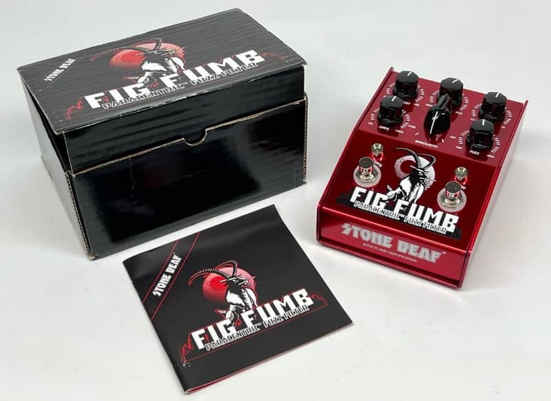 Stone Deaf FX Fig Fumb V1 2010s Red image 1